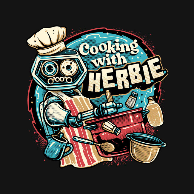 Cooking With Herbie-Womens-Fitted-Tee-glitchygorilla