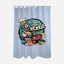 Cooking With Herbie-None-Polyester-Shower Curtain-glitchygorilla