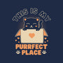 Purrfect Place-Unisex-Crew Neck-Sweatshirt-brunopires