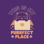 Purrfect Place-Unisex-Crew Neck-Sweatshirt-brunopires