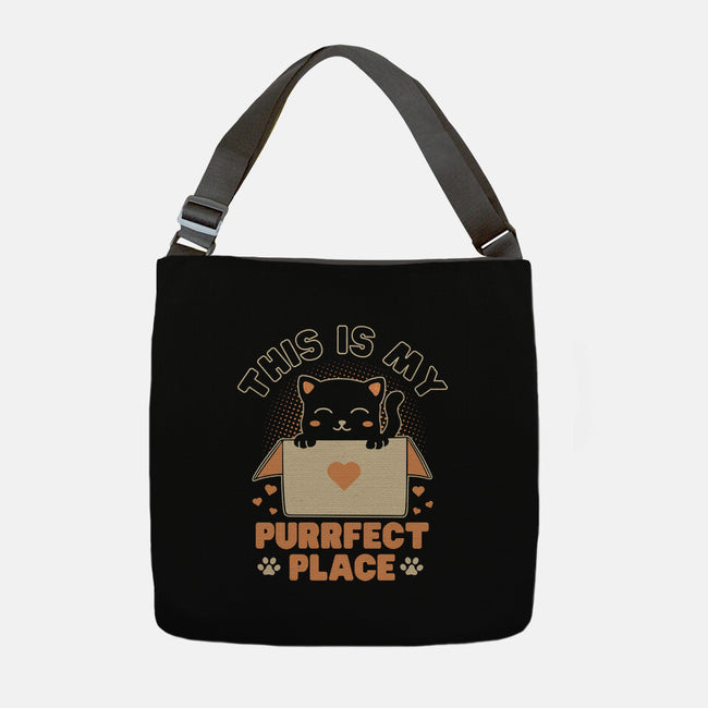 Purrfect Place-None-Adjustable Tote-Bag-brunopires