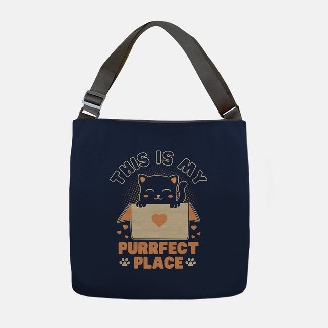 Purrfect Place-None-Adjustable Tote-Bag-brunopires