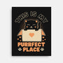 Purrfect Place-None-Stretched-Canvas-brunopires