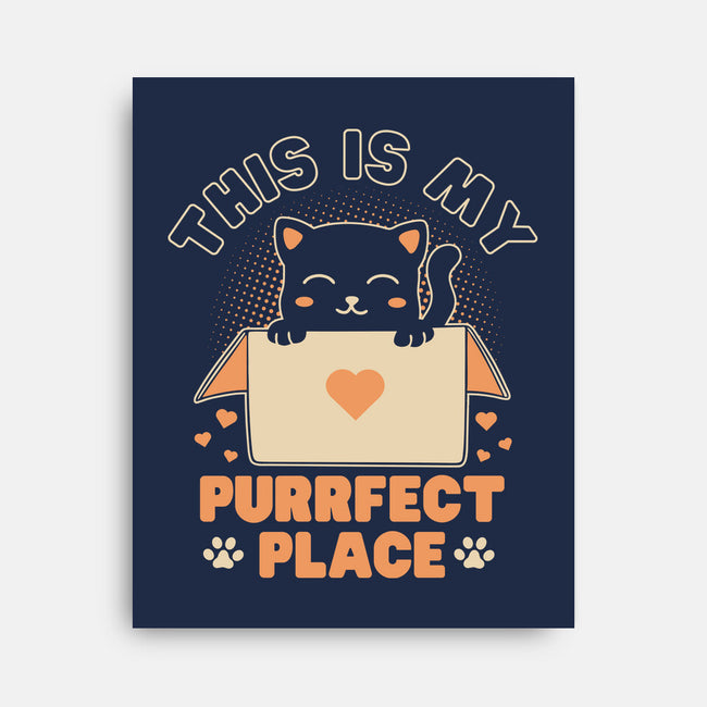 Purrfect Place-None-Stretched-Canvas-brunopires