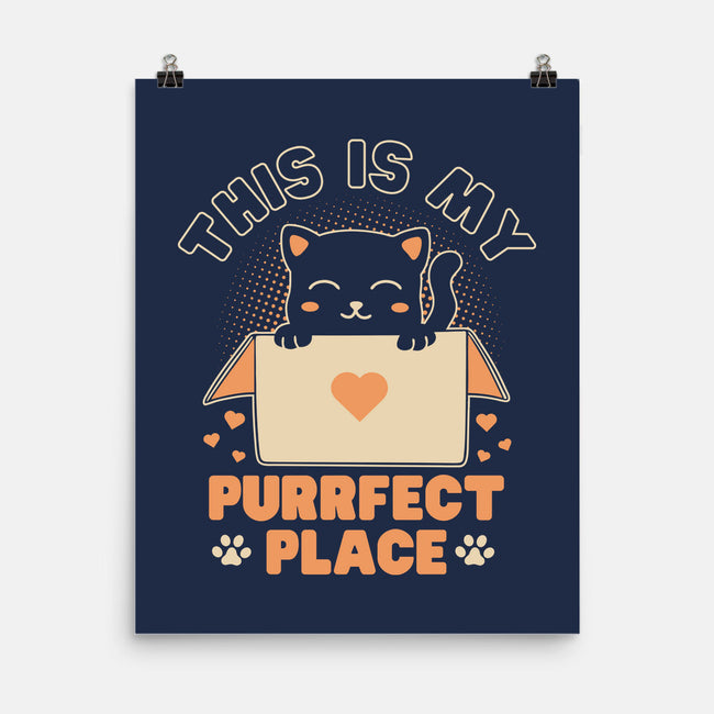 Purrfect Place-None-Matte-Poster-brunopires