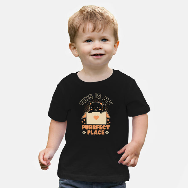 Purrfect Place-Baby-Basic-Tee-brunopires