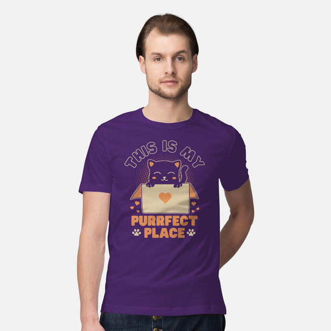 Purrfect Place-Mens-Premium-Tee-brunopires