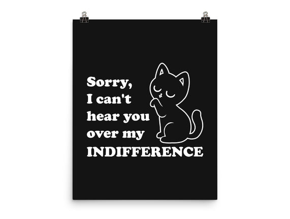 Cat Indifference