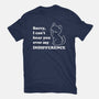 Cat Indifference-Mens-Basic-Tee-Studio Mootant