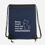 Cat Indifference-None-Drawstring-Bag-Studio Mootant