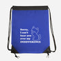 Cat Indifference-None-Drawstring-Bag-Studio Mootant