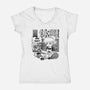 New Hunt-Womens-V-Neck-Tee-Estudio Horta