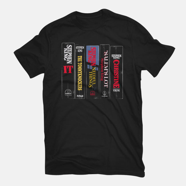 King Bookshelf-Unisex-Basic-Tee-Nemons