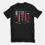 King Bookshelf-Unisex-Basic-Tee-Nemons