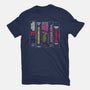 King Bookshelf-Unisex-Basic-Tee-Nemons