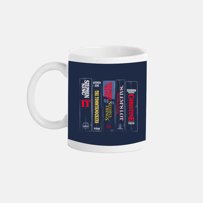 King Bookshelf-None-Mug-Drinkware-Nemons