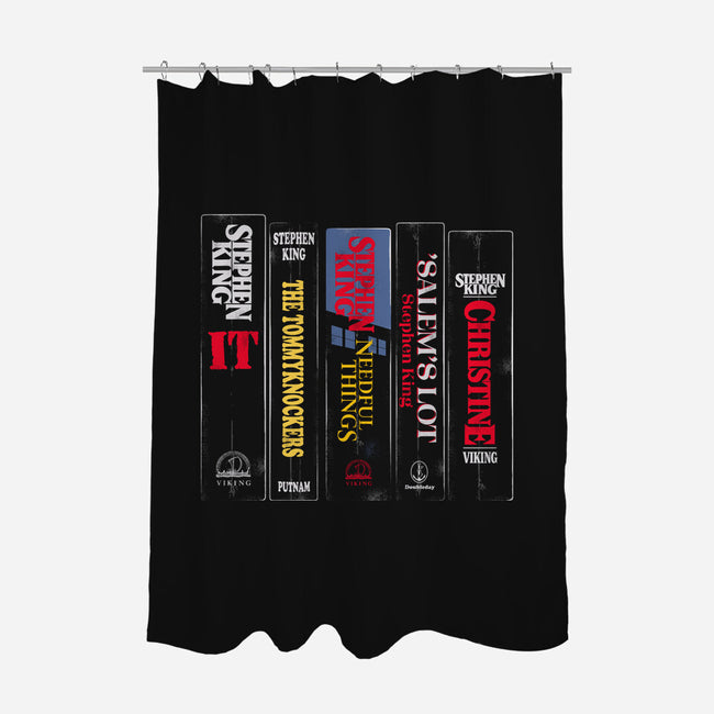 King Bookshelf-None-Polyester-Shower Curtain-Nemons