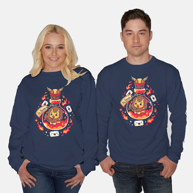Brave Potion-Unisex-Crew Neck-Sweatshirt-Vallina84