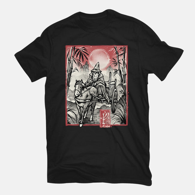 The Grey Traveler-Mens-Premium-Tee-glitchygorilla