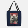 The Grey Traveler-None-Basic Tote-Bag-glitchygorilla