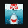 Free Shark Hugs-Unisex-Baseball-Tee-erion_designs