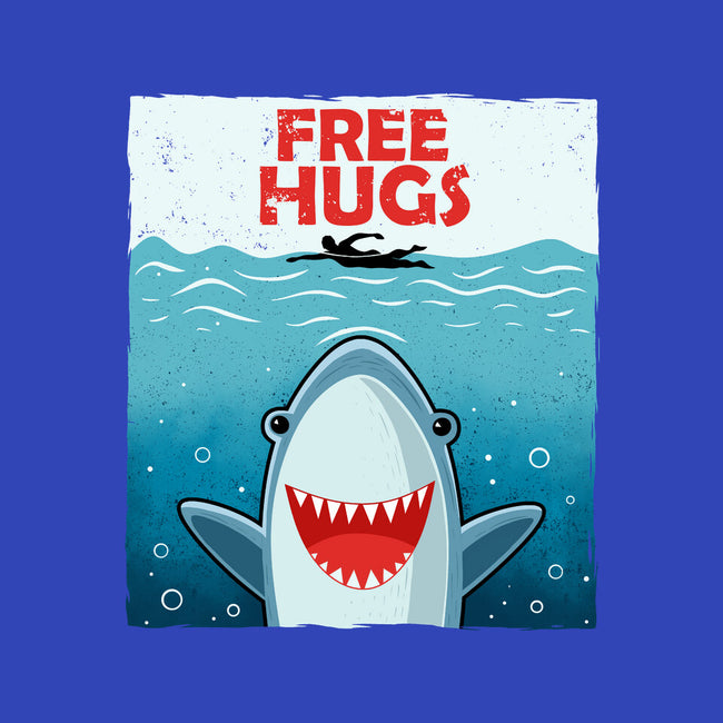 Free Shark Hugs-Womens-V-Neck-Tee-erion_designs
