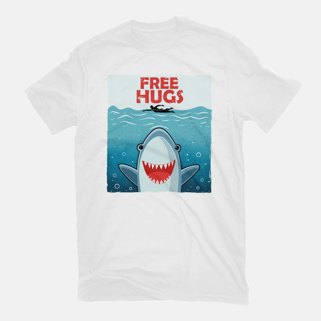 Free Shark Hugs-Mens-Premium-Tee-erion_designs