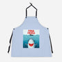 Free Shark Hugs-Unisex-Kitchen-Apron-erion_designs