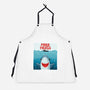 Free Shark Hugs-Unisex-Kitchen-Apron-erion_designs