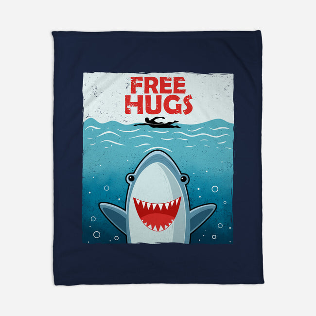 Free Shark Hugs-None-Fleece-Blanket-erion_designs