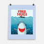 Free Shark Hugs-None-Matte-Poster-erion_designs