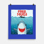 Free Shark Hugs-None-Matte-Poster-erion_designs