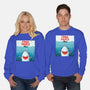 Free Shark Hugs-Unisex-Crew Neck-Sweatshirt-erion_designs