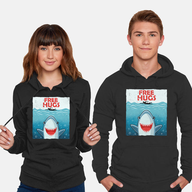 Free Shark Hugs-Unisex-Pullover-Sweatshirt-erion_designs