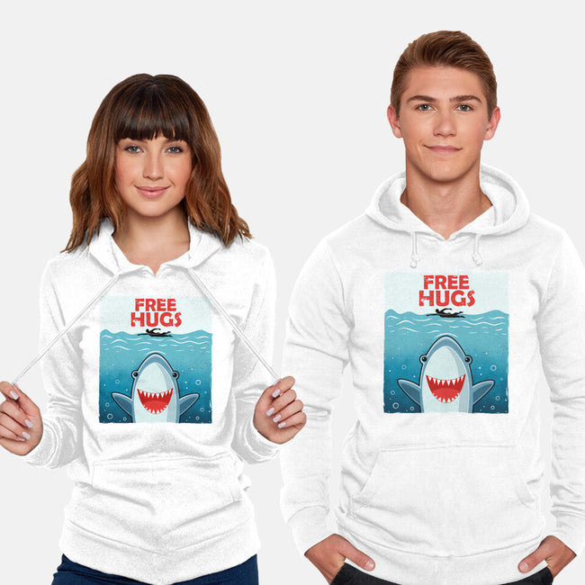 Free Shark Hugs-Unisex-Pullover-Sweatshirt-erion_designs