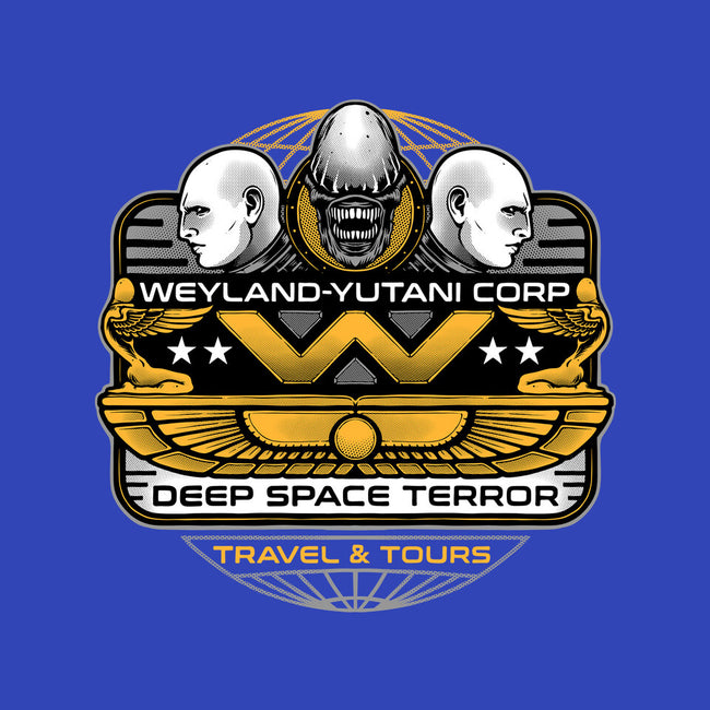 Deep Space Terror-Womens-V-Neck-Tee-momma_gorilla