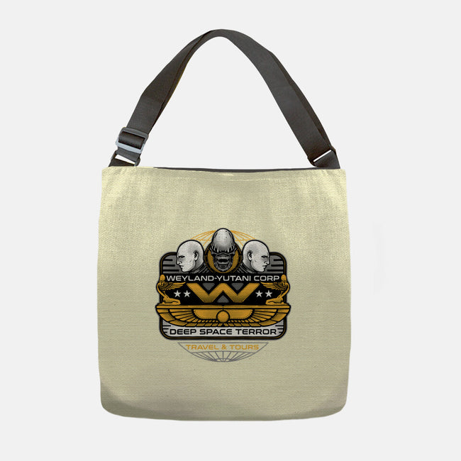 Deep Space Terror-None-Adjustable Tote-Bag-momma_gorilla