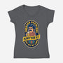 Manly Man Ale-Womens-V-Neck-Tee-P1yu5h