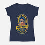 Manly Man Ale-Womens-V-Neck-Tee-P1yu5h