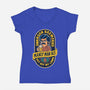 Manly Man Ale-Womens-V-Neck-Tee-P1yu5h