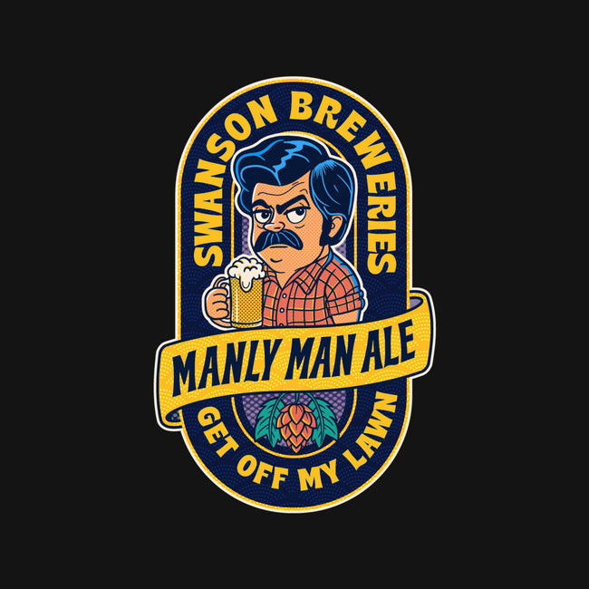 Manly Man Ale-Womens-V-Neck-Tee-P1yu5h