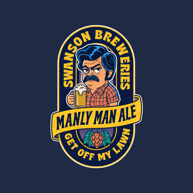 Manly Man Ale-Unisex-Crew Neck-Sweatshirt-P1yu5h