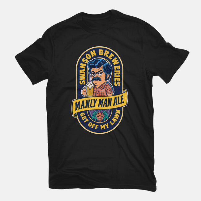 Manly Man Ale-Womens-Fitted-Tee-P1yu5h