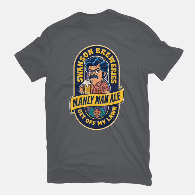 Manly Man Ale-Mens-Premium-Tee-P1yu5h