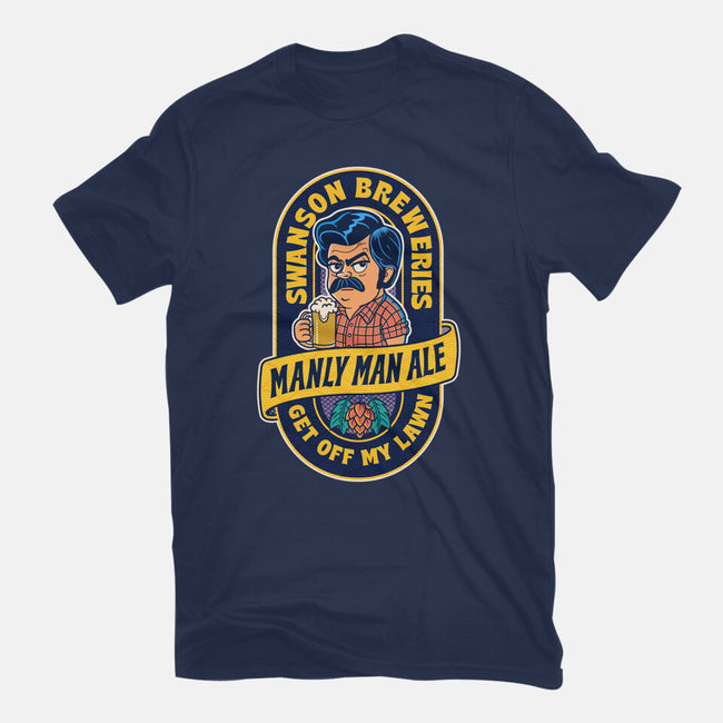 Manly Man Ale-Womens-Fitted-Tee-P1yu5h