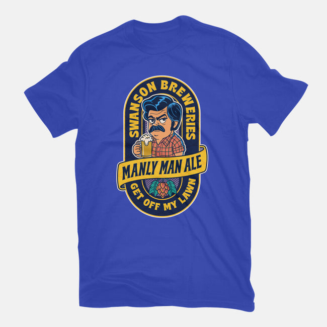 Manly Man Ale-Womens-Fitted-Tee-P1yu5h