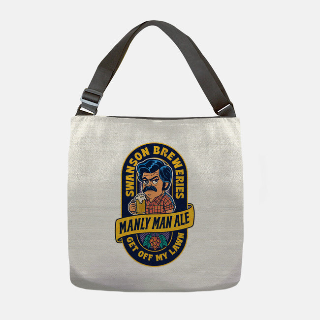 Manly Man Ale-None-Adjustable Tote-Bag-P1yu5h