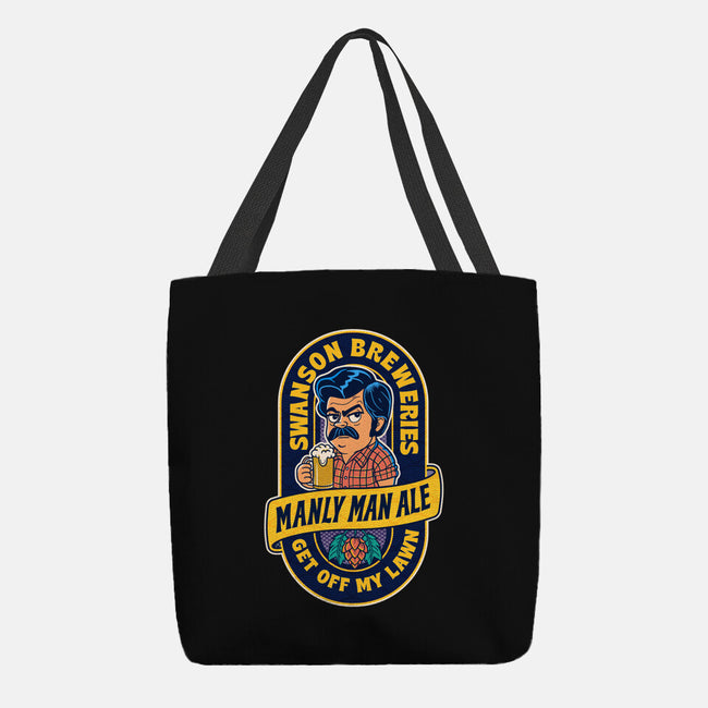 Manly Man Ale-None-Basic Tote-Bag-P1yu5h