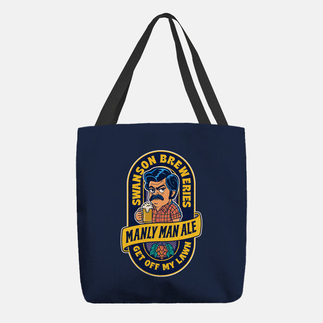 Manly Man Ale-None-Basic Tote-Bag-P1yu5h