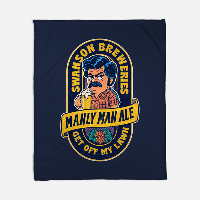 Manly Man Ale-None-Fleece-Blanket-P1yu5h